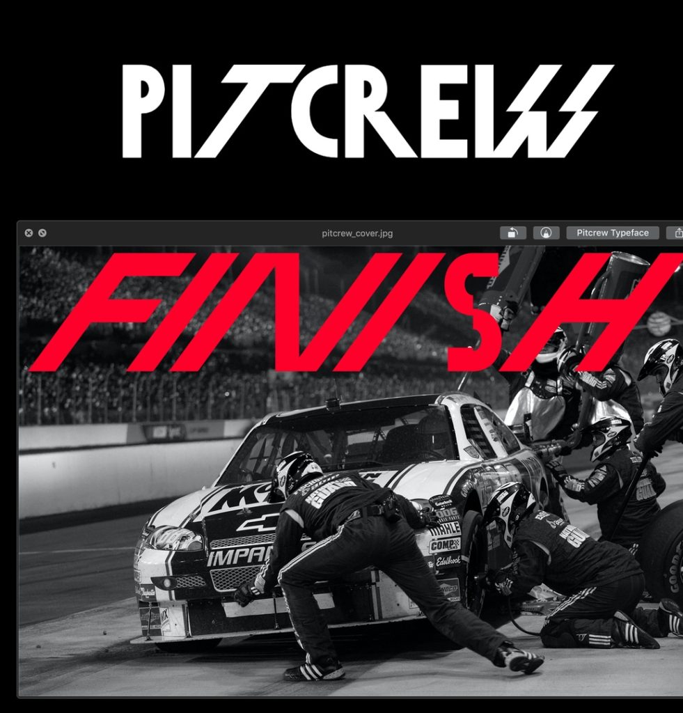 Pitcrew шрифт #1121 скачать бесплатно онлайн