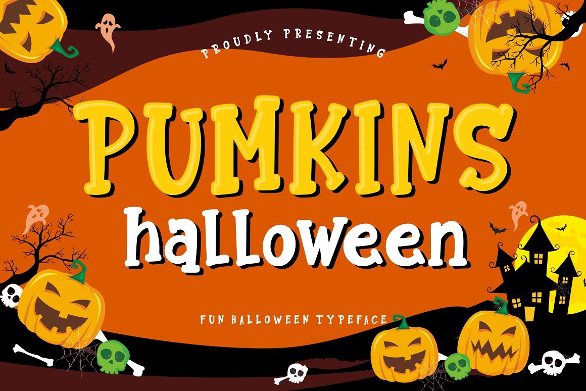 Шрифт Pumkins Halloween от Creatype Studio шрифт #91022 скачать бесплатно  онлайн