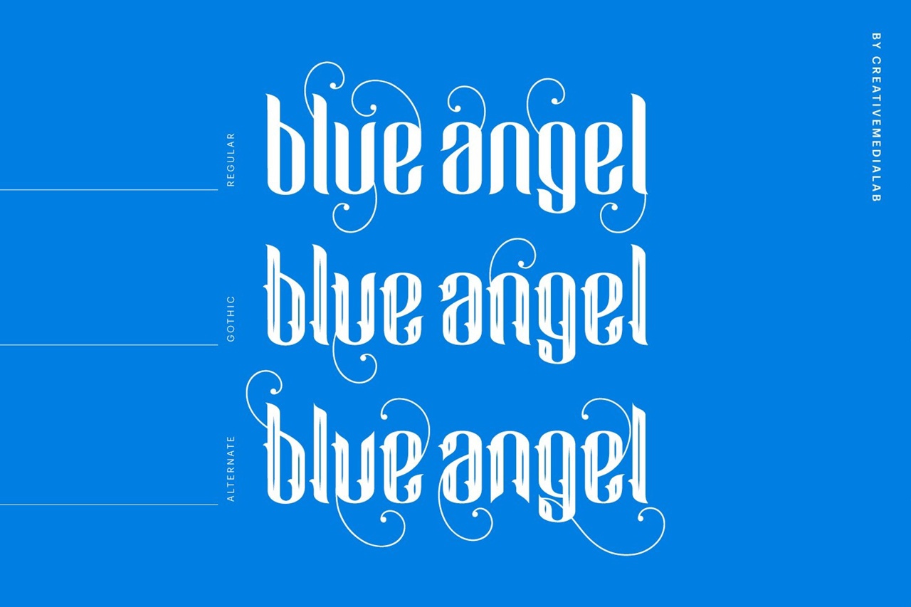 Шрифт Blue Angel шрифт #78308 скачать бесплатно онлайн