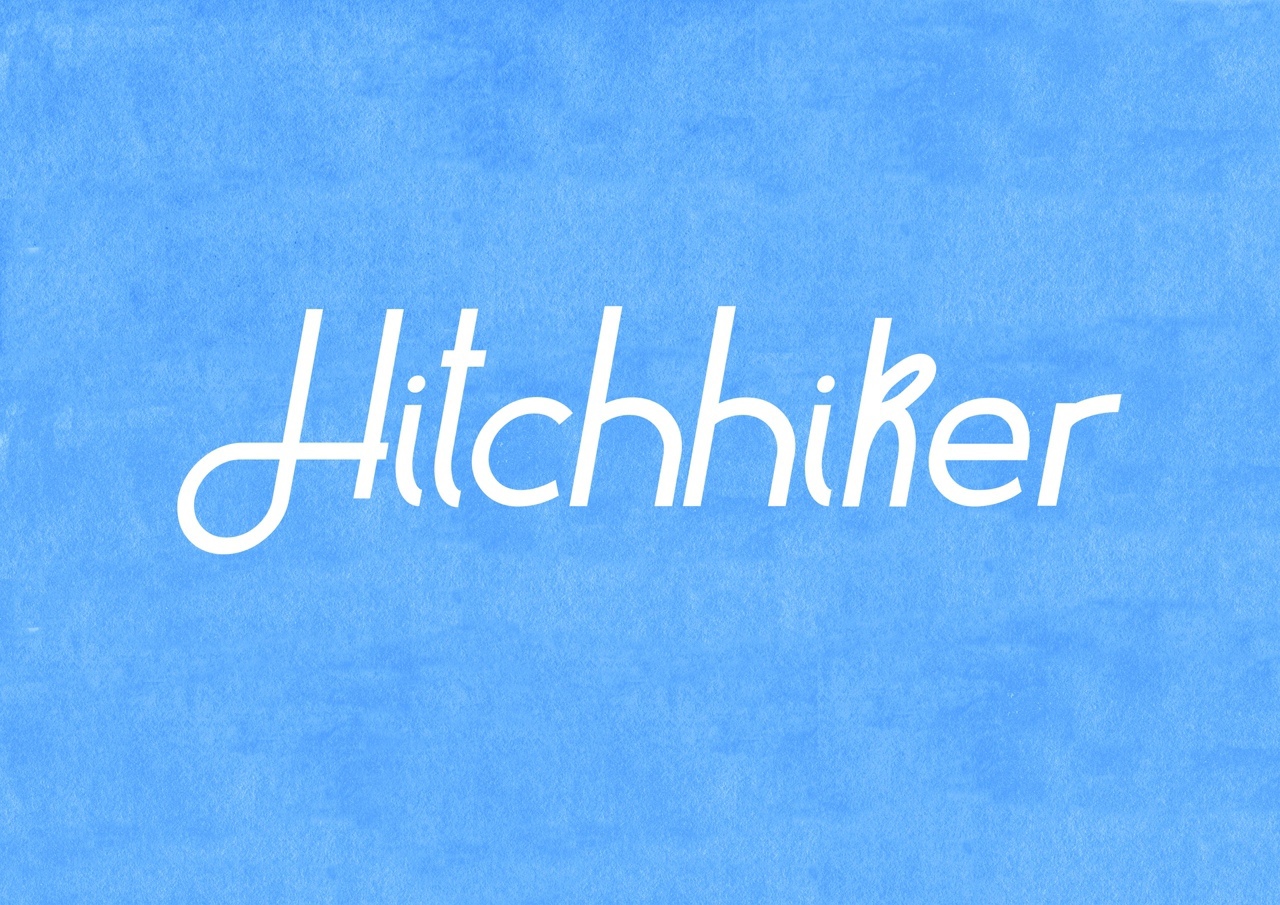 Font 14. Hitch hike шрифт. Premium fonts.